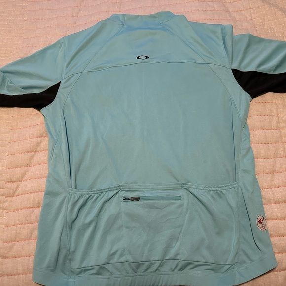 🧿Oakley Light Blue Zip-Up Jacket - Picture 7 of 11